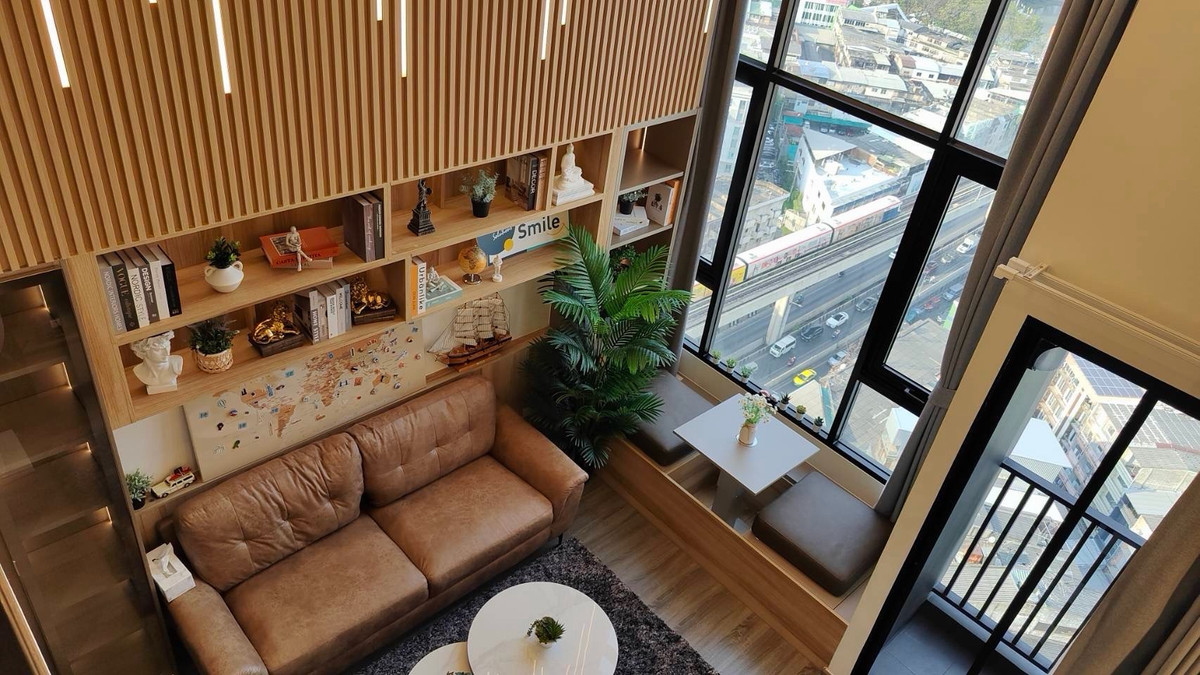 ให้เช่าคอนโดเกษตรศาสตร์ รัชโยธิน : ห้องตกแต่งสวย ราคาดีติดรถไฟฟ้าหน้าโครงการ