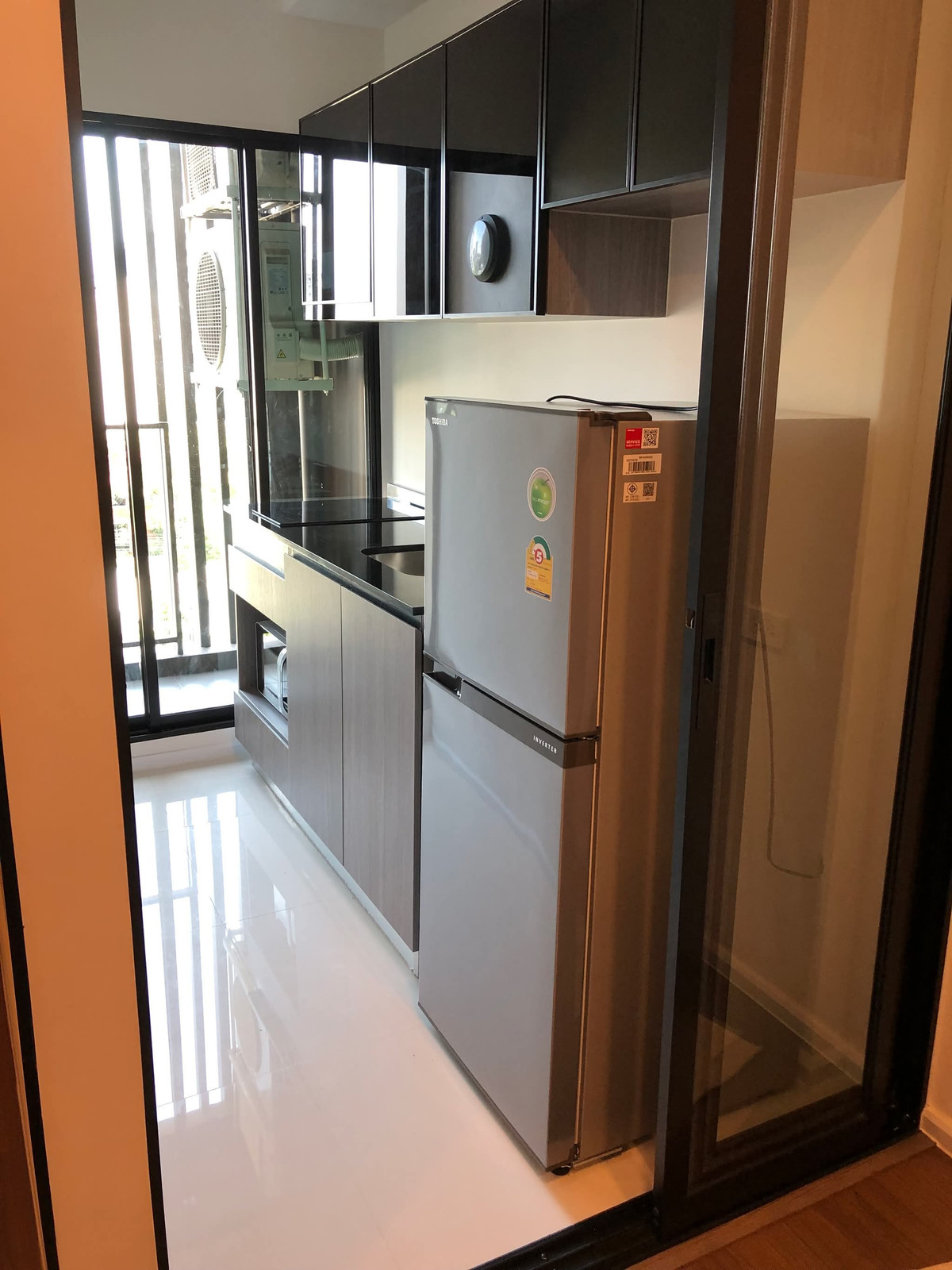 For RentCondoRatchadapisek, Huaikwang, Suttisan : For rent: THE ORIGIN RATCHADA LADPRAO 1 bedroom, new room.