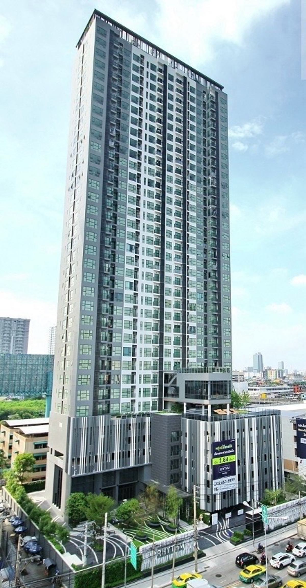 For RentCondoRama9, Petchburi, RCA : 🌈Available and ready to move in🍀Rhythm Asoke, 14th floor🍀 Beautiful view🌸14th floor⛔️⛔️NOT CO-AGENT⛔️⛔️