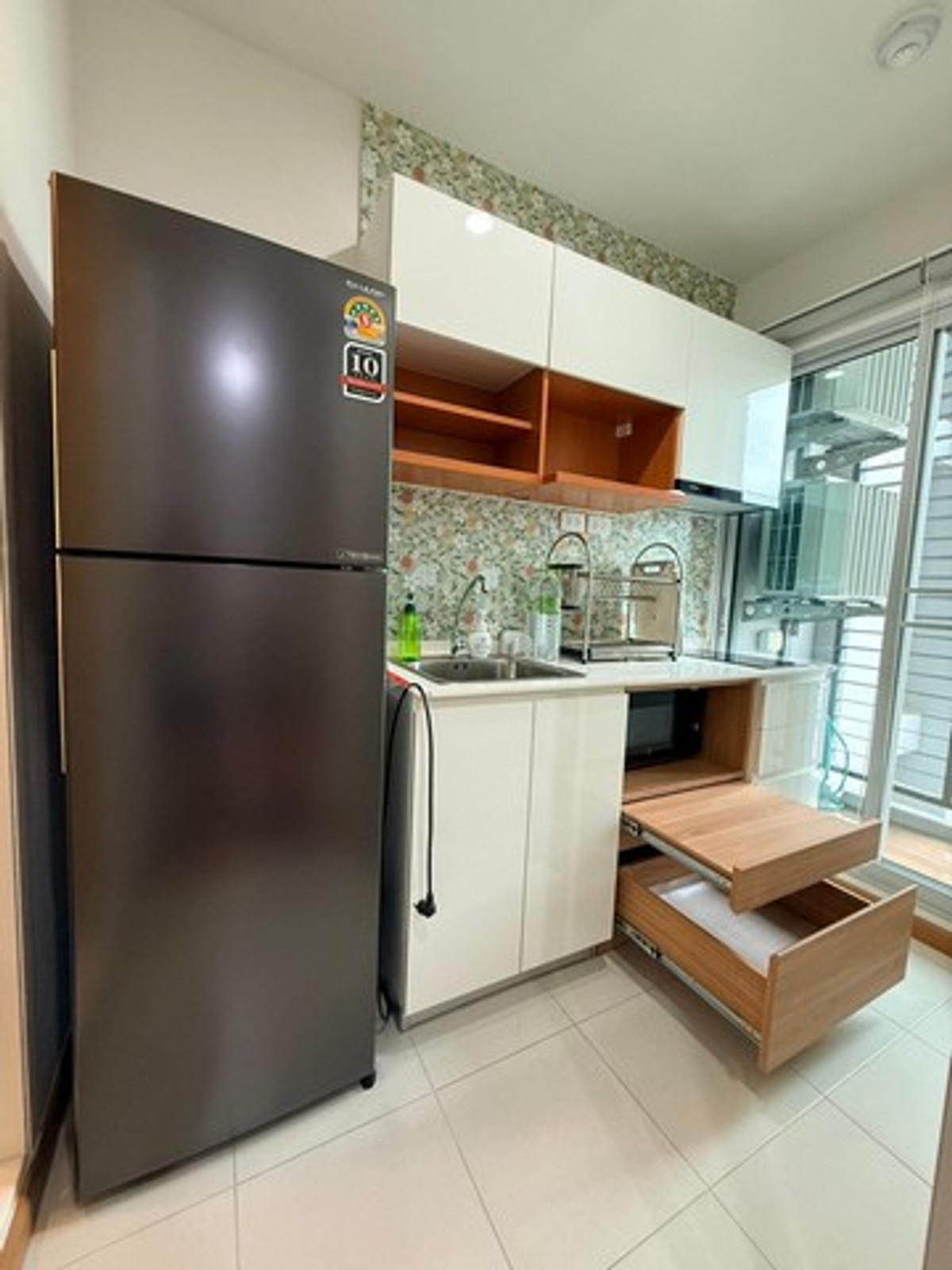 For RentCondoThaphra, Talat Phlu, Wutthakat : Condo for rent, The President Sathorn-Ratchapreuk Phase3, size 30 sq m, 20th floor, fully furnished, ready to move in, near BTS Bang Wa.