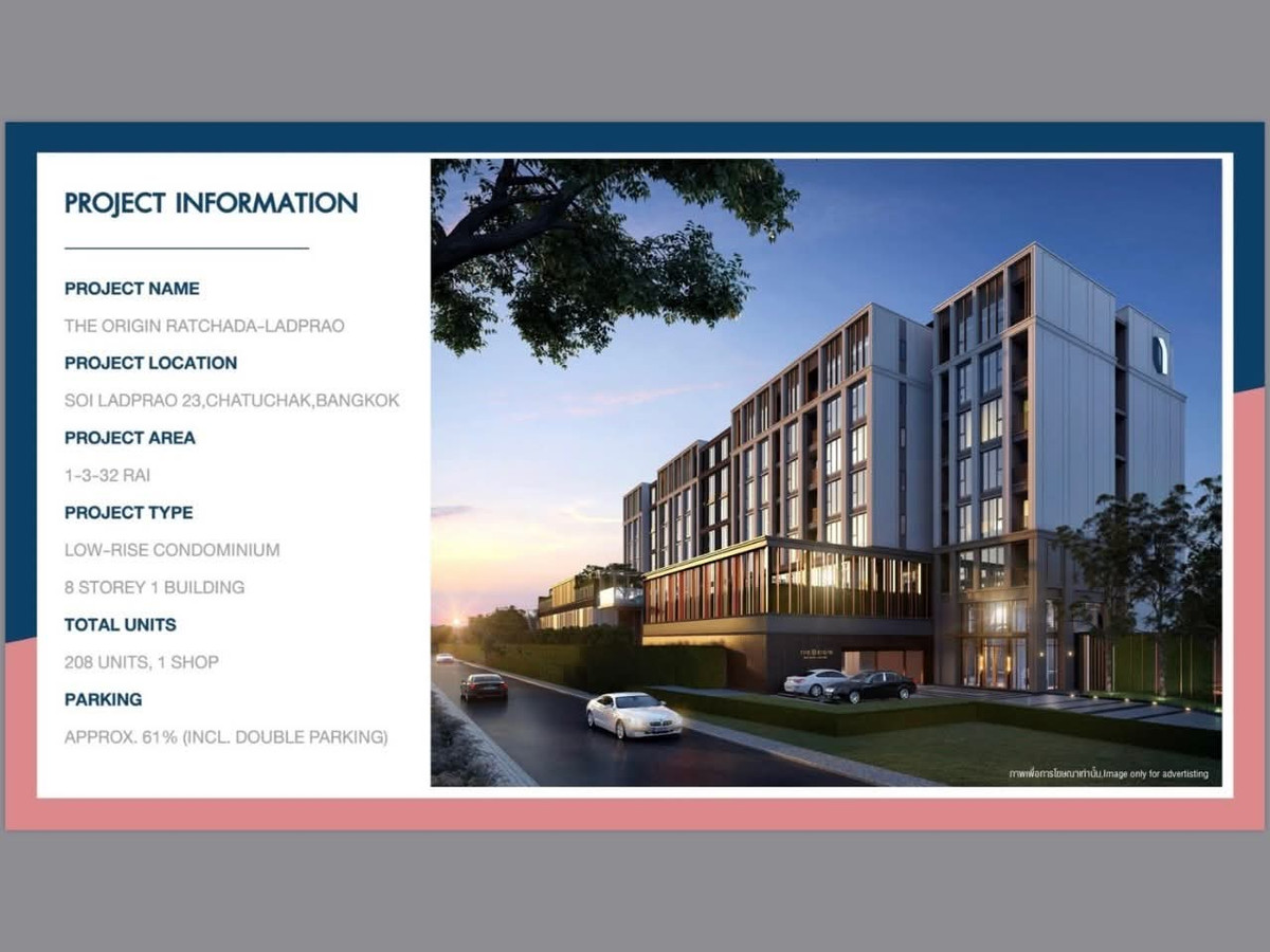 For RentCondoRatchadapisek, Huaikwang, Suttisan : For rent: THE ORIGIN RATCHADA LADPRAO 1 bedroom, new room.