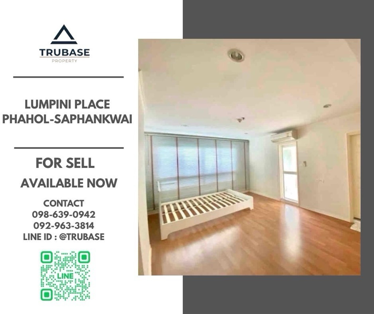 For SaleCondoSapankwai,Jatujak : 📍Condo for sale Lumpini Place Phahol-Saphankhwai (Lumpini Place Phahon - Saphan Khwai)📍