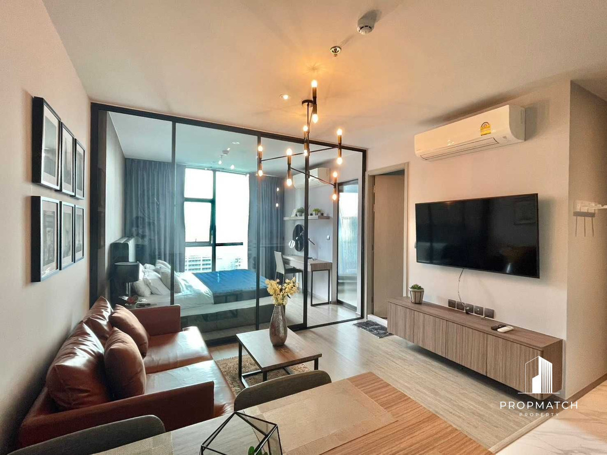 ให้เช่าคอนโดสุขุมวิท อโศก ทองหล่อ : ✨Flash Deal ✨Rhythm Ekkamai( 1Bed 1Bath 35SQM.) แต่งครบพร้อมอยู่ !! เพียง 30,000บาทต่อเดือน Tel.0981315848 @propmatch