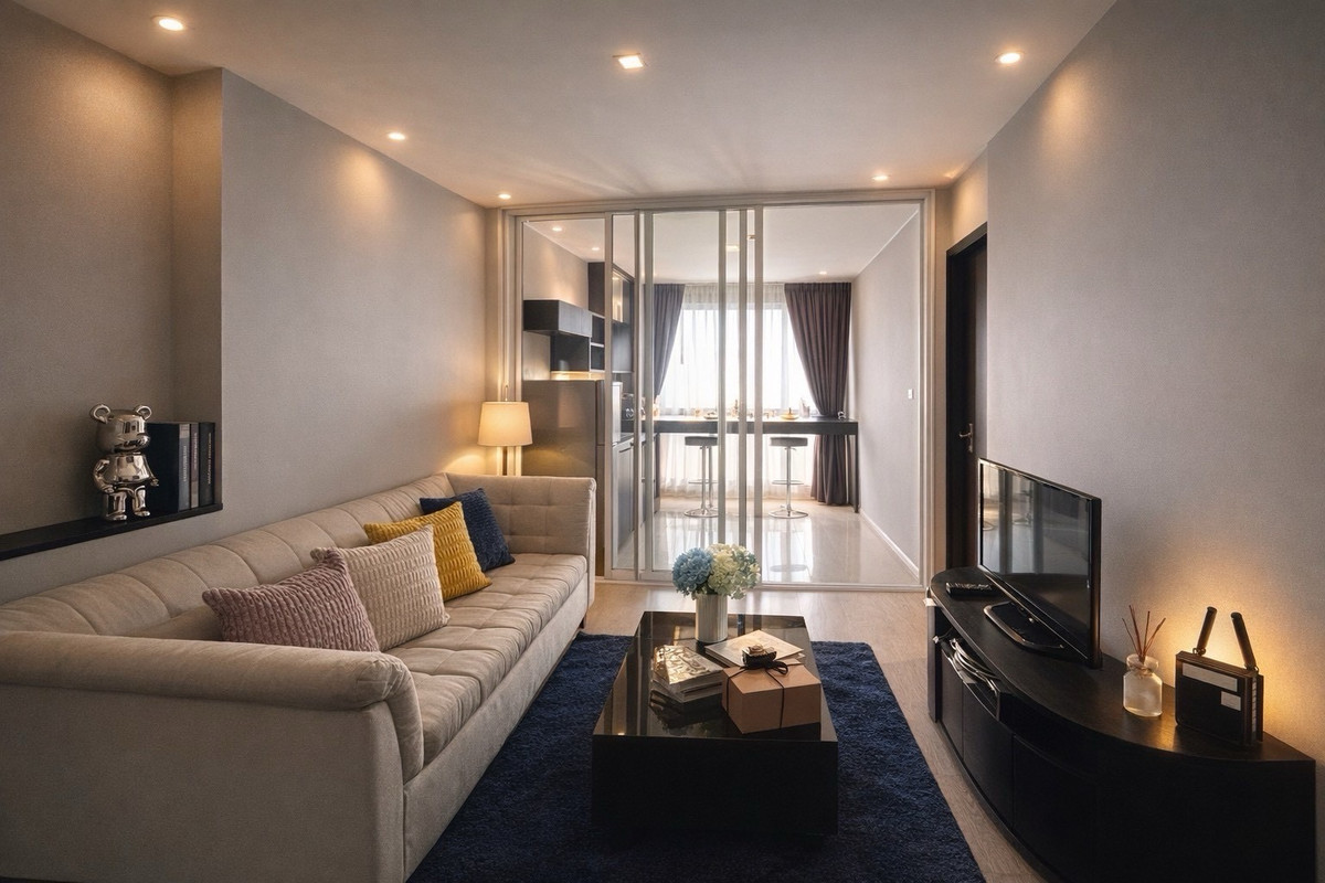 ให้เช่าคอนโดอ่อนนุช อุดมสุข : เช่าด่วน‼️ Rhythm 44/1 (1 นอน 45 ตรม) ชั้น 18 ☎️0809895553 k.jin