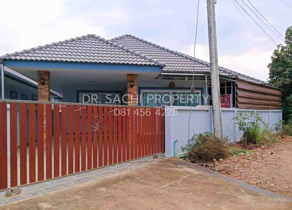 ขายบ้านลำพูน : ขายบ้านเดี่ยว 1 ชั้น 50 ตรว. ต.มะเขือแจ้ อ.เมือง จ.ลำพูน