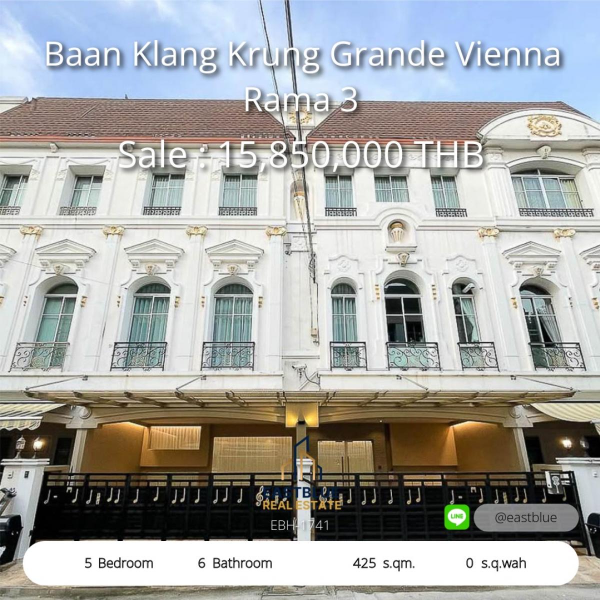 For SaleTownhomeRama3 (Riverside),Satupadit : Luxury townhome for rent, 5 bedrooms, in the heart of Rama 3 
Luxurious 5-Bed Townhome for Rent in Prime Rama 3 Location 

Responding to the needs of residents & home offices in the city center 
Perfect for Residence & Home Office in Central Bangkok