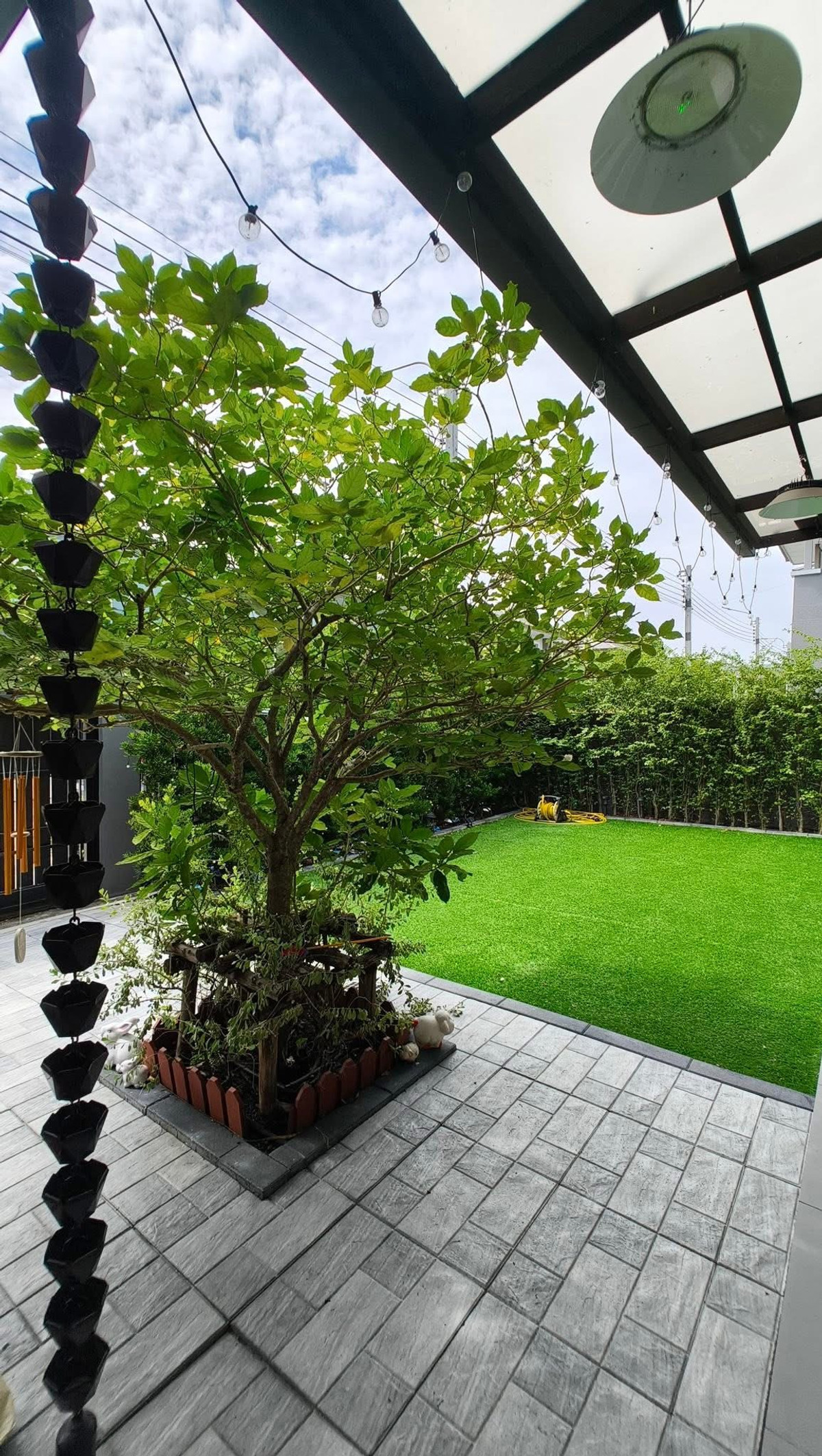 For SaleHouseChaengwatana, Muangthong : Luxury detached house for sale modern style Simple, elegant but perfect in every corner. The Palm Chaengwattana-Chaiyaphruek 70 square meters.