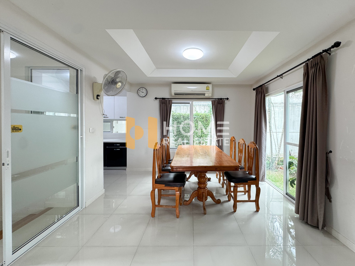 ขายบ้านลาดกระบัง สุวรรณภูมิ : ตำแหน่งใกล้ส่วนกลาง ✨ มัณฑนา อ่อนนุช - วงแหวน 4 / 3 ห้องนอน (ขาย), Manthana Onnut - Wongwan 4 / 3 Bedrooms (FOR SALE) POON089