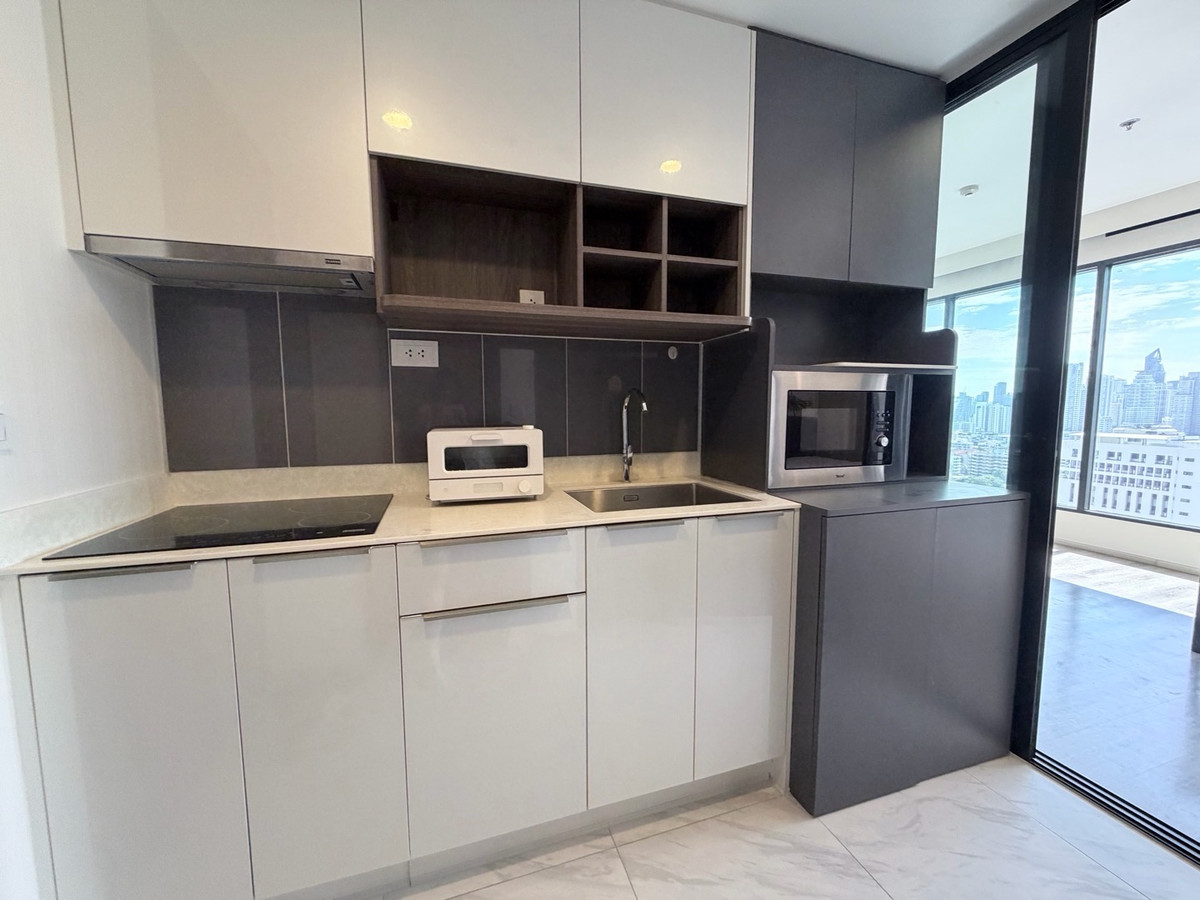 For SaleCondoRama9, Petchburi, RCA : Ideo Mobi Asoke | 2-Bed room, panoramic view worth millions! Floor 20+, 100% open view (54 sq m.) ✨ Best price! Near MRT Phetchaburi / ARL Makkasan