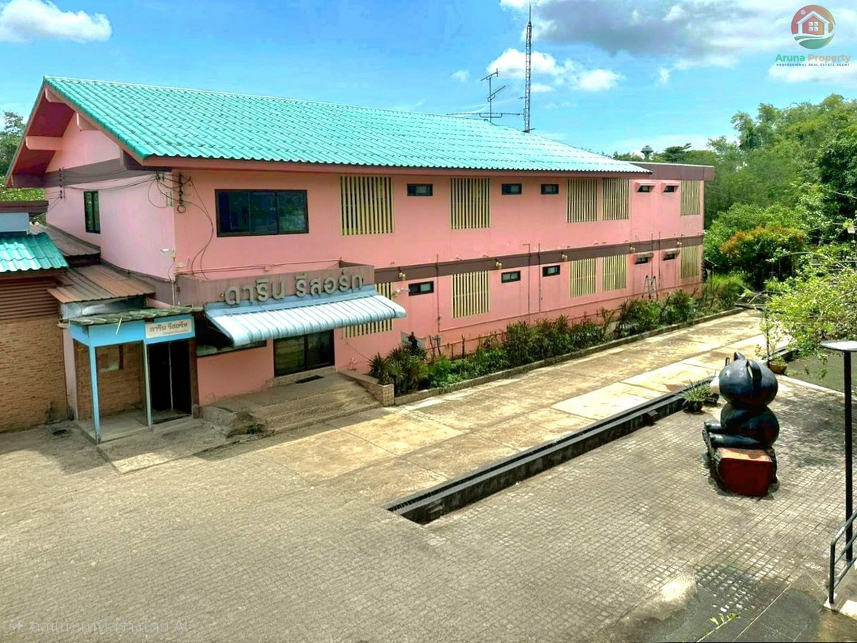 For SaleHotel&Apartment BusinessPrachin Buri : 2 star resort and restaurant business Next to the road up to Khao Yai, Prachinburi