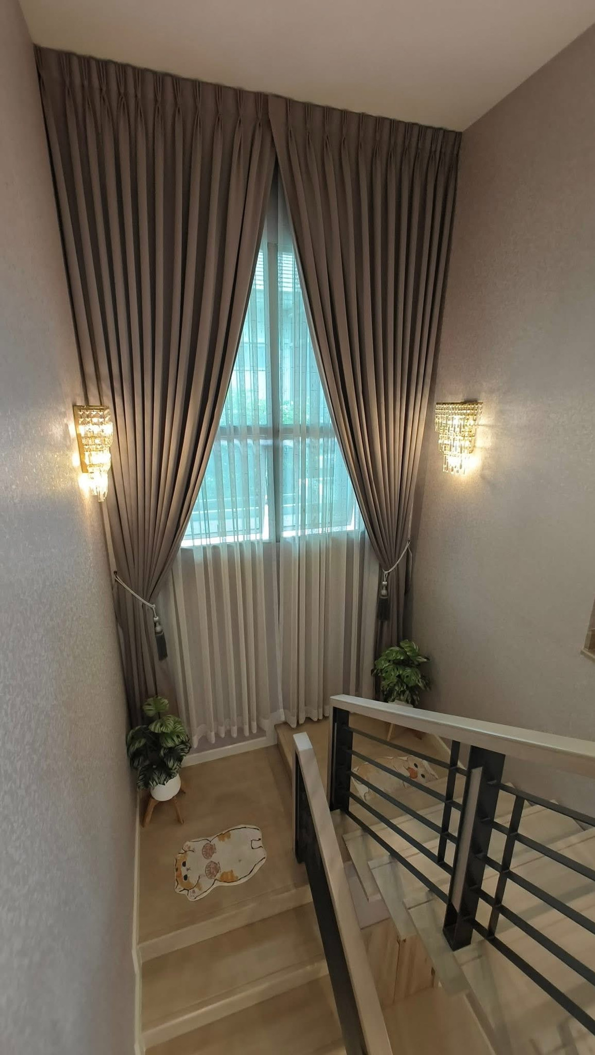 For SaleHouseChaengwatana, Muangthong : Luxury detached house for sale modern style Simple, elegant but perfect in every corner. The Palm Chaengwattana-Chaiyaphruek 70 square meters.