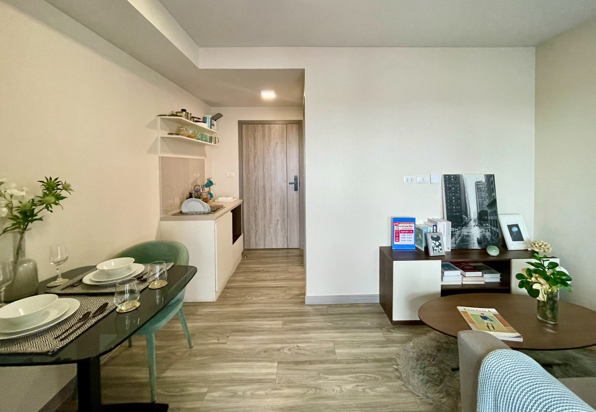 For SaleCondoPathum Thani,Rangsit, Thammasat : Monte Rangsit condominium for sale 1 Bedroom 1.69mb. Fully furnished | Contact 092-196-1444