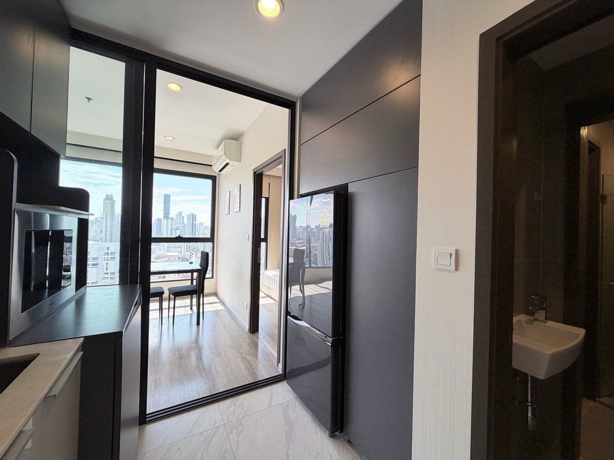 For SaleCondoRama9, Petchburi, RCA : Ideo Mobi Asoke | 2-Bed room, panoramic view worth millions! Floor 20+, 100% open view (54 sq m.) ✨ Best price! Near MRT Phetchaburi / ARL Makkasan