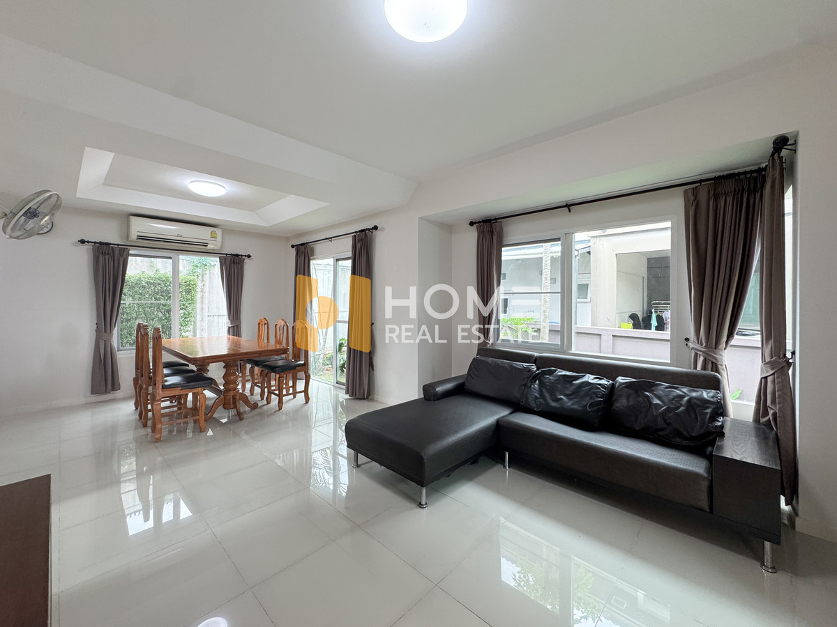 ขายบ้านลาดกระบัง สุวรรณภูมิ : ตำแหน่งใกล้ส่วนกลาง ✨ มัณฑนา อ่อนนุช - วงแหวน 4 / 3 ห้องนอน (ขาย), Manthana Onnut - Wongwan 4 / 3 Bedrooms (FOR SALE) POON089