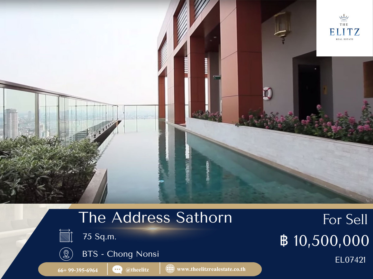 For SaleCondoSathorn, Narathiwat : ✨ Own a luxury condo in the heart of Sathorn CBD, elegant design. Every detail is luxurious ❤️
