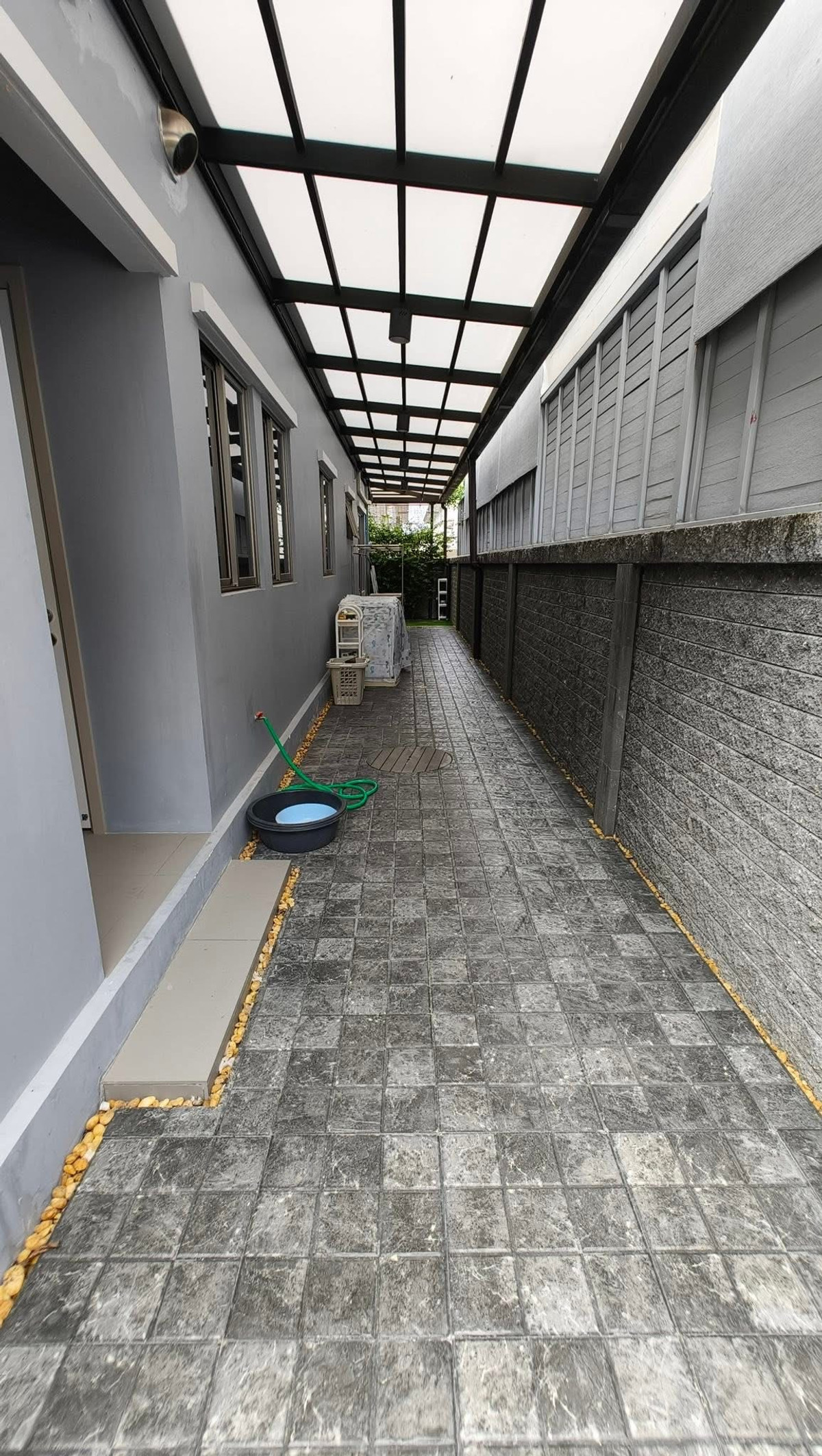 For SaleHouseChaengwatana, Muangthong : Luxury detached house for sale modern style Simple, elegant but perfect in every corner. The Palm Chaengwattana-Chaiyaphruek 70 square meters.