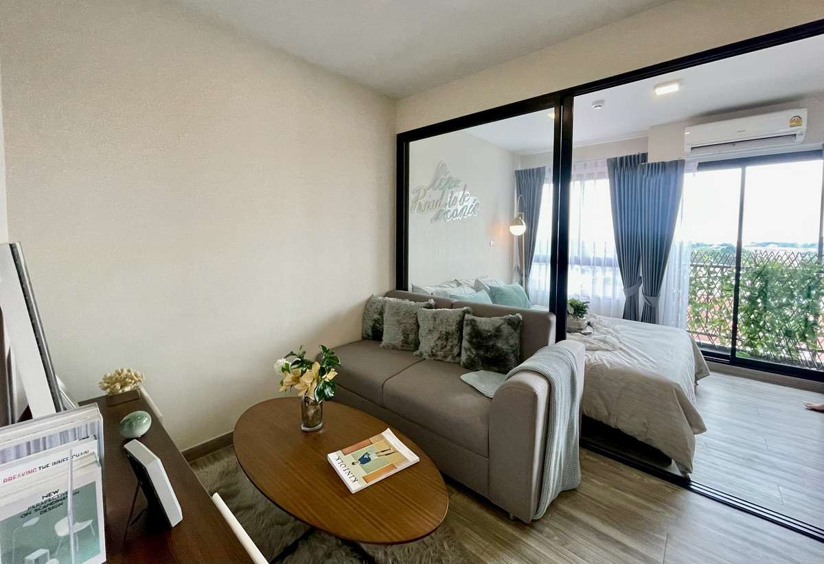 For SaleCondoPathum Thani,Rangsit, Thammasat : Monte Rangsit condominium for sale 1 Bedroom 1.69mb. Fully furnished | Contact 092-196-1444