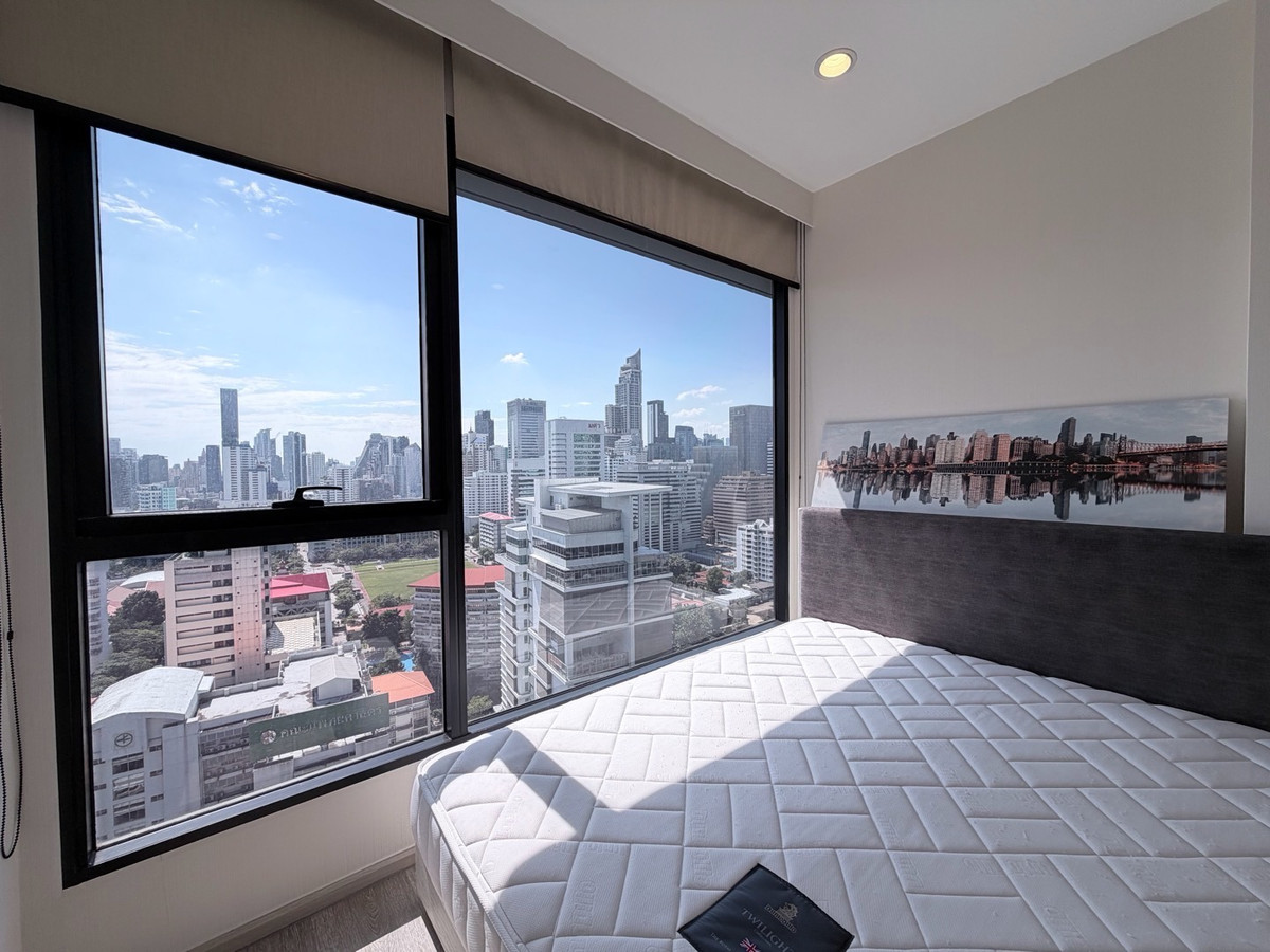 For SaleCondoRama9, Petchburi, RCA : Ideo Mobi Asoke | 2-Bed room, panoramic view worth millions! Floor 20+, 100% open view (54 sq m.) ✨ Best price! Near MRT Phetchaburi / ARL Makkasan