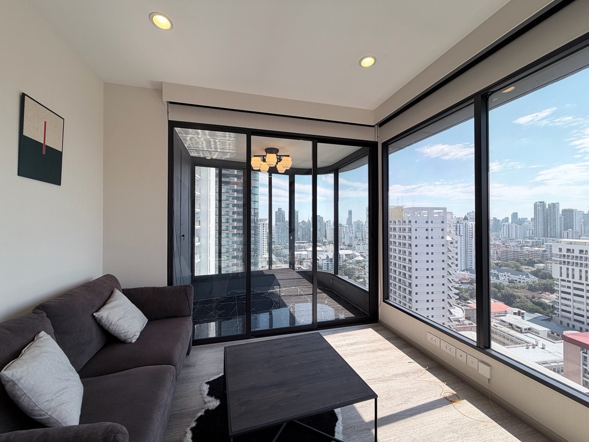 For SaleCondoRama9, Petchburi, RCA : Ideo Mobi Asoke | 2-Bed room, panoramic view worth millions! Floor 20+, 100% open view (54 sq m.) ✨ Best price! Near MRT Phetchaburi / ARL Makkasan