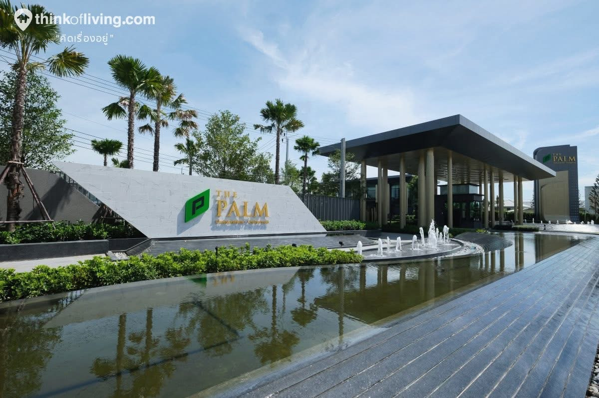 For SaleHouseChaengwatana, Muangthong : Luxury detached house for sale modern style Simple, elegant but perfect in every corner. The Palm Chaengwattana-Chaiyaphruek 70 square meters.