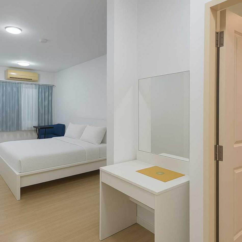 For SaleCondoOnnut, Udomsuk : Condo for sale, fully furnished, A Space Sukhumvit 77, 31 sq m, near 3 BTS lines