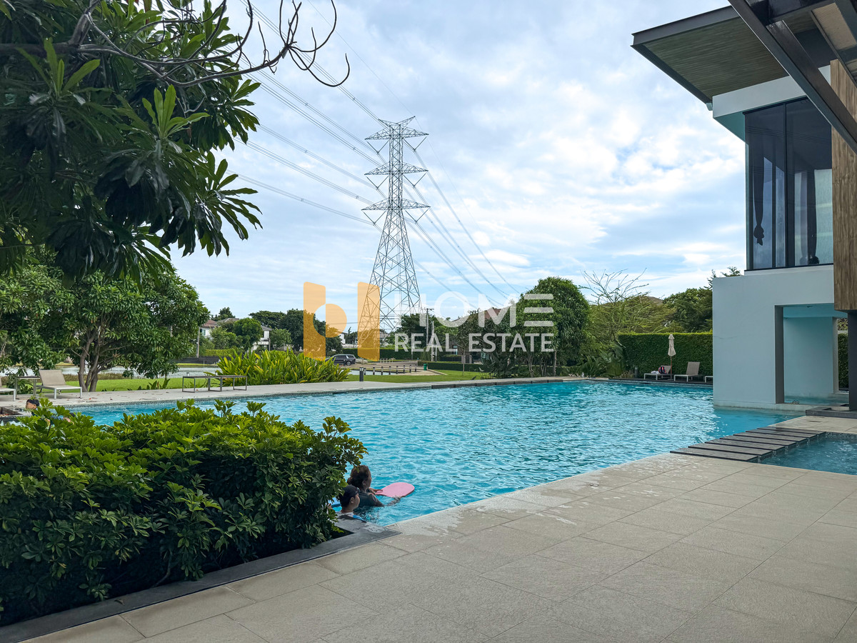 ขายบ้านลาดกระบัง สุวรรณภูมิ : ตำแหน่งใกล้ส่วนกลาง ✨ มัณฑนา อ่อนนุช - วงแหวน 4 / 3 ห้องนอน (ขาย), Manthana Onnut - Wongwan 4 / 3 Bedrooms (FOR SALE) POON089