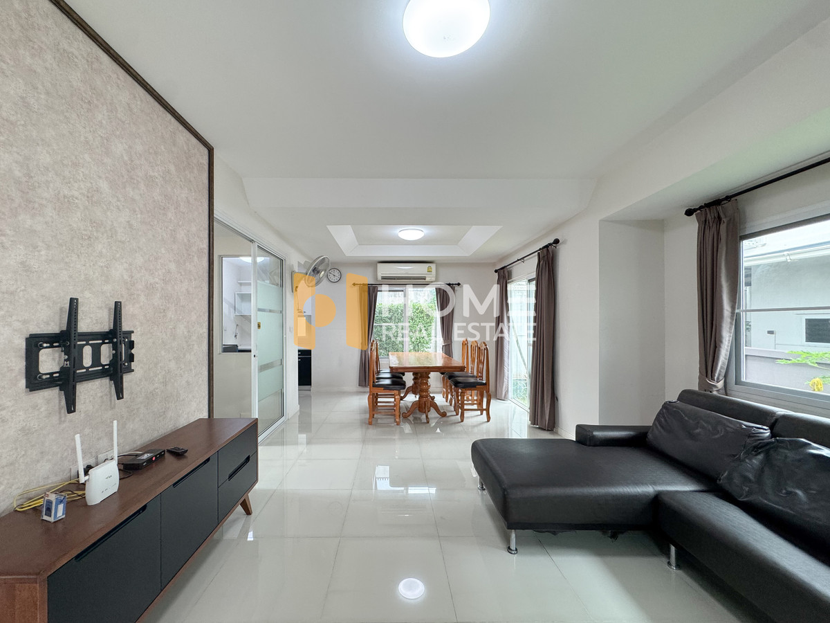 ขายบ้านลาดกระบัง สุวรรณภูมิ : ตำแหน่งใกล้ส่วนกลาง ✨ มัณฑนา อ่อนนุช - วงแหวน 4 / 3 ห้องนอน (ขาย), Manthana Onnut - Wongwan 4 / 3 Bedrooms (FOR SALE) POON089