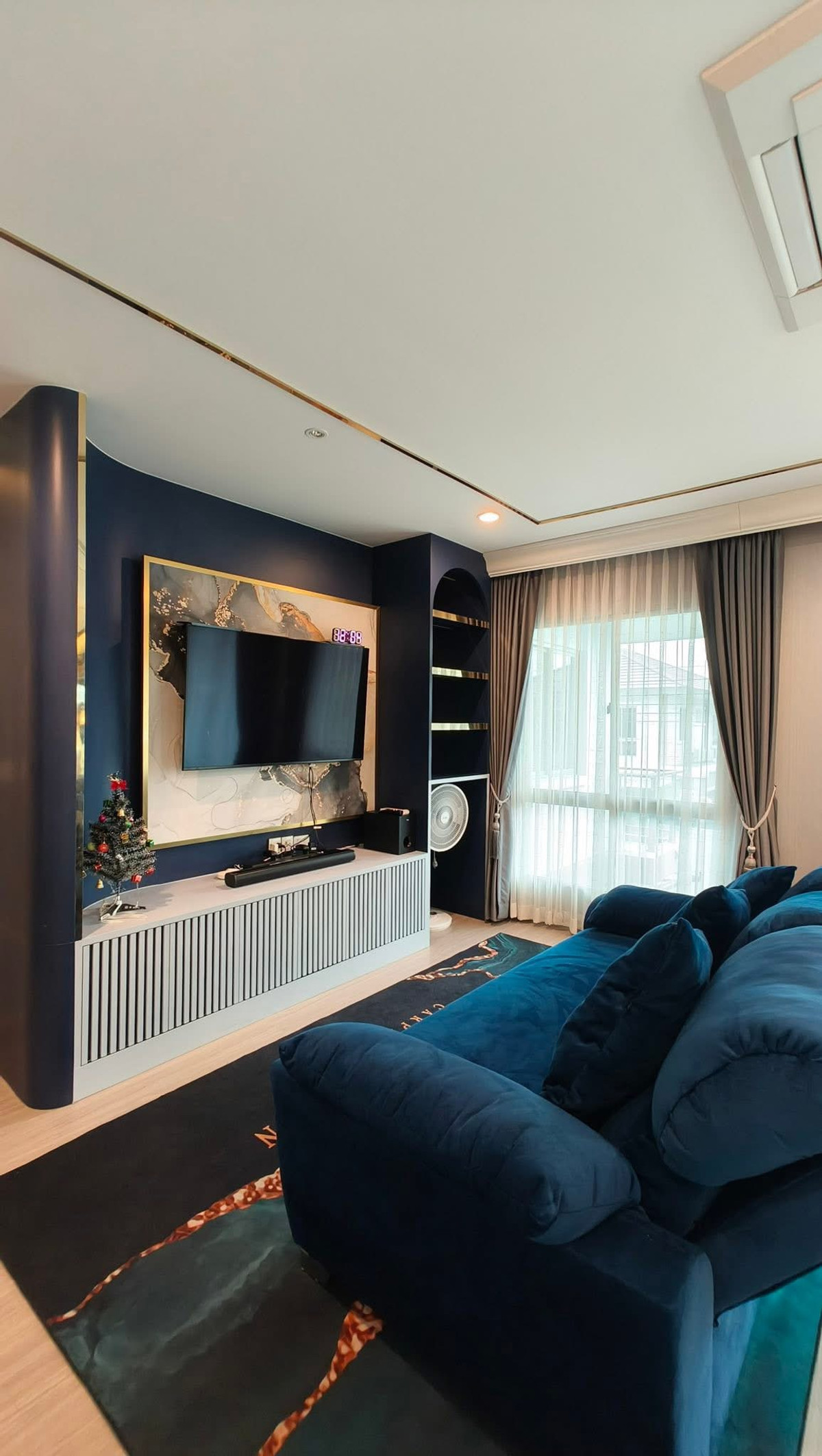 For SaleHouseChaengwatana, Muangthong : Luxury detached house for sale modern style Simple, elegant but perfect in every corner. The Palm Chaengwattana-Chaiyaphruek 70 square meters.