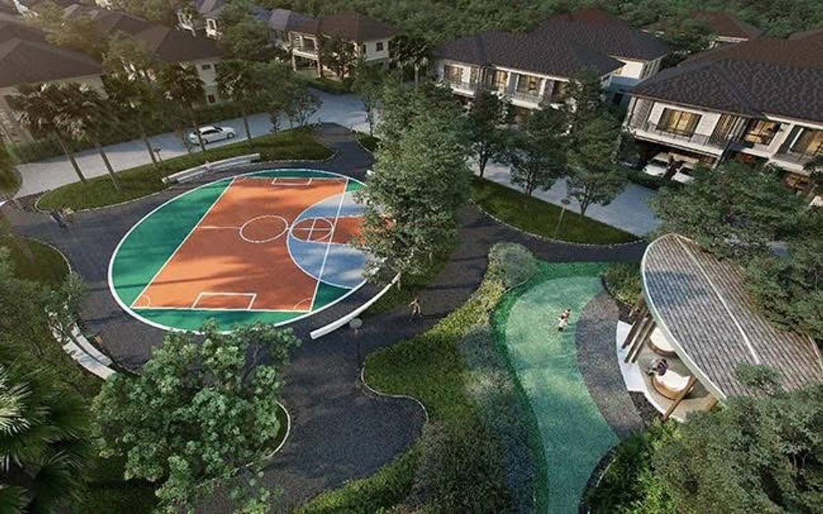 For SaleHouseChaengwatana, Muangthong : Luxury detached house for sale modern style Simple, elegant but perfect in every corner. The Palm Chaengwattana-Chaiyaphruek 70 square meters.