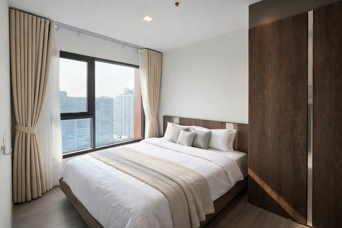 ให้เช่าคอนโดพระราม 9 เพชรบุรีตัดใหม่ RCA : 🏢 Life Asoke Hype👫 1 Bed | near MRT Rama 9 | Ready to move in 🏙️✨