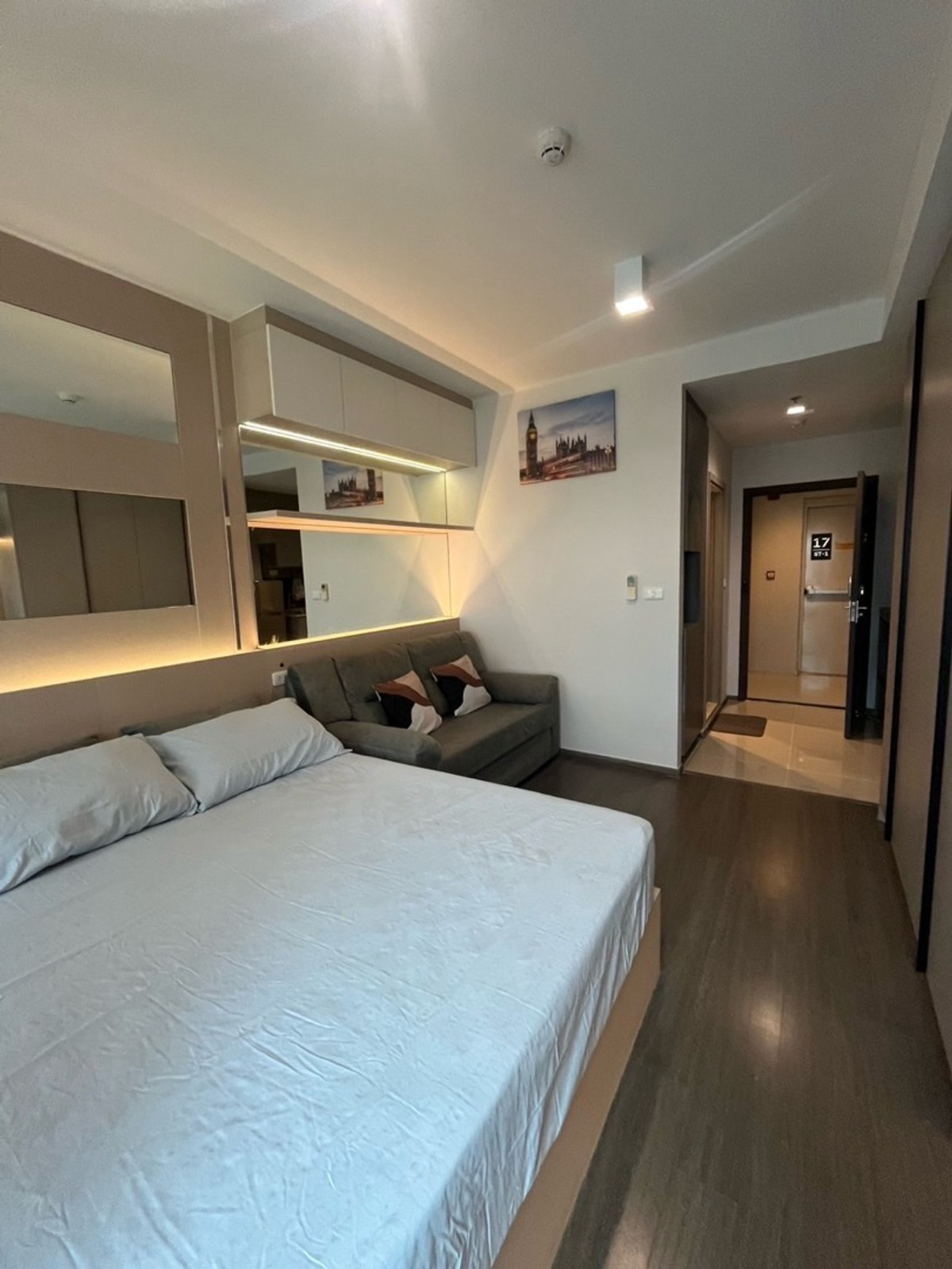For RentCondoOnnut, Udomsuk : For rent, beautiful room, high floor, Ideo Sukhumvit 93