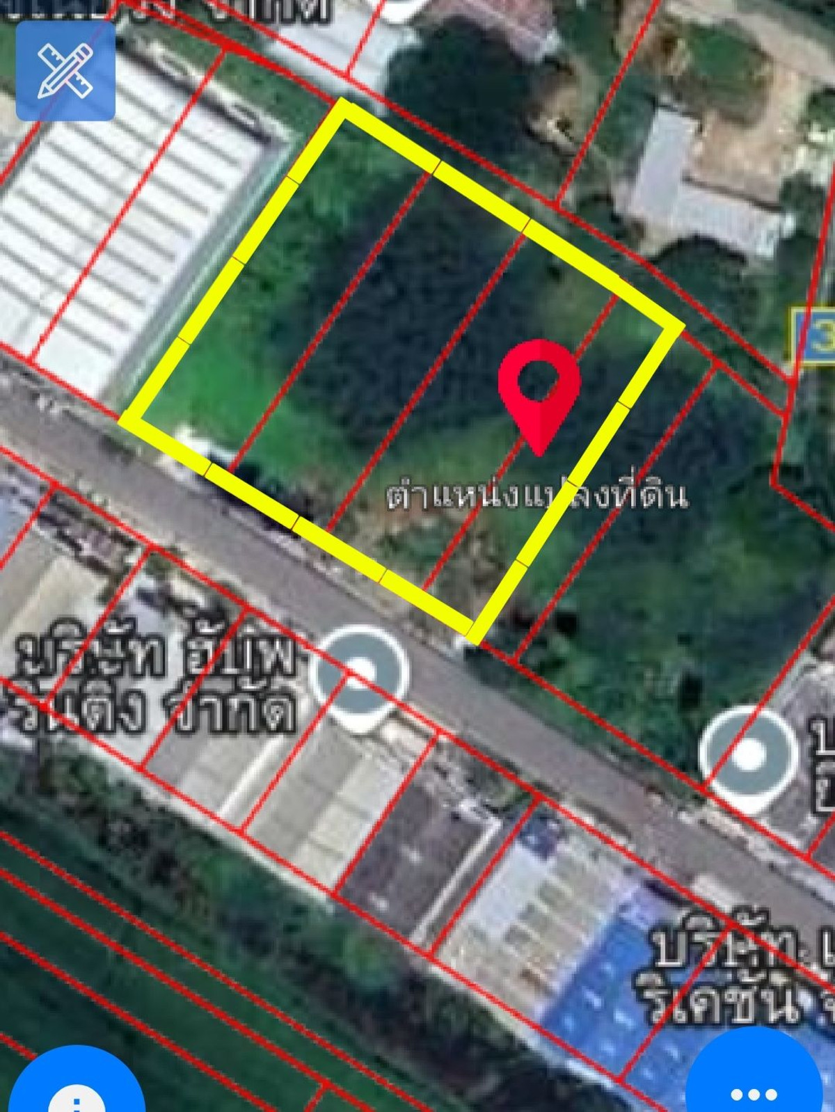 ขายที่ดินนนทบุรี บางใหญ่ บางบัวทอง : ขายที่ดิน #วัดคลองตาคล้าย เนื้อที่ 1 ไร่ 3 งาน 81.8 ตรว. ราคาไร่ละ 6.5 ลบ.#โกดังสินค้า
