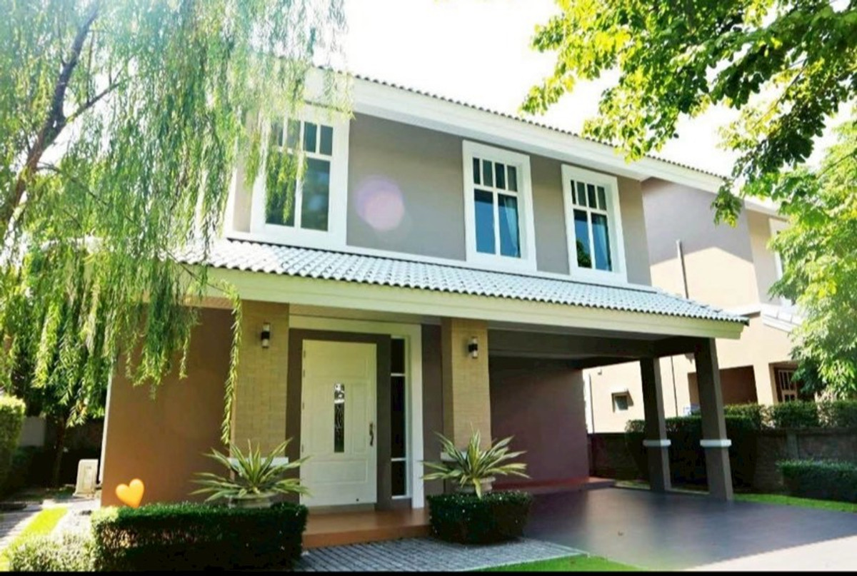 ให้เช่าบ้านเลียบทางด่วนรามอินทรา : 💛ให้เช่าบ้านเดี่ยวหลังมุม 89 ตร.วา 💛หมู่บ้าน Milton Residence รามอินทรา ทำเลดี หมู่บ้านติดถนนใหญ่รามอินทรา  ใกล้รถไฟฟ้าสายสีชมพูสถานีบางชันเพียง 700 ม.