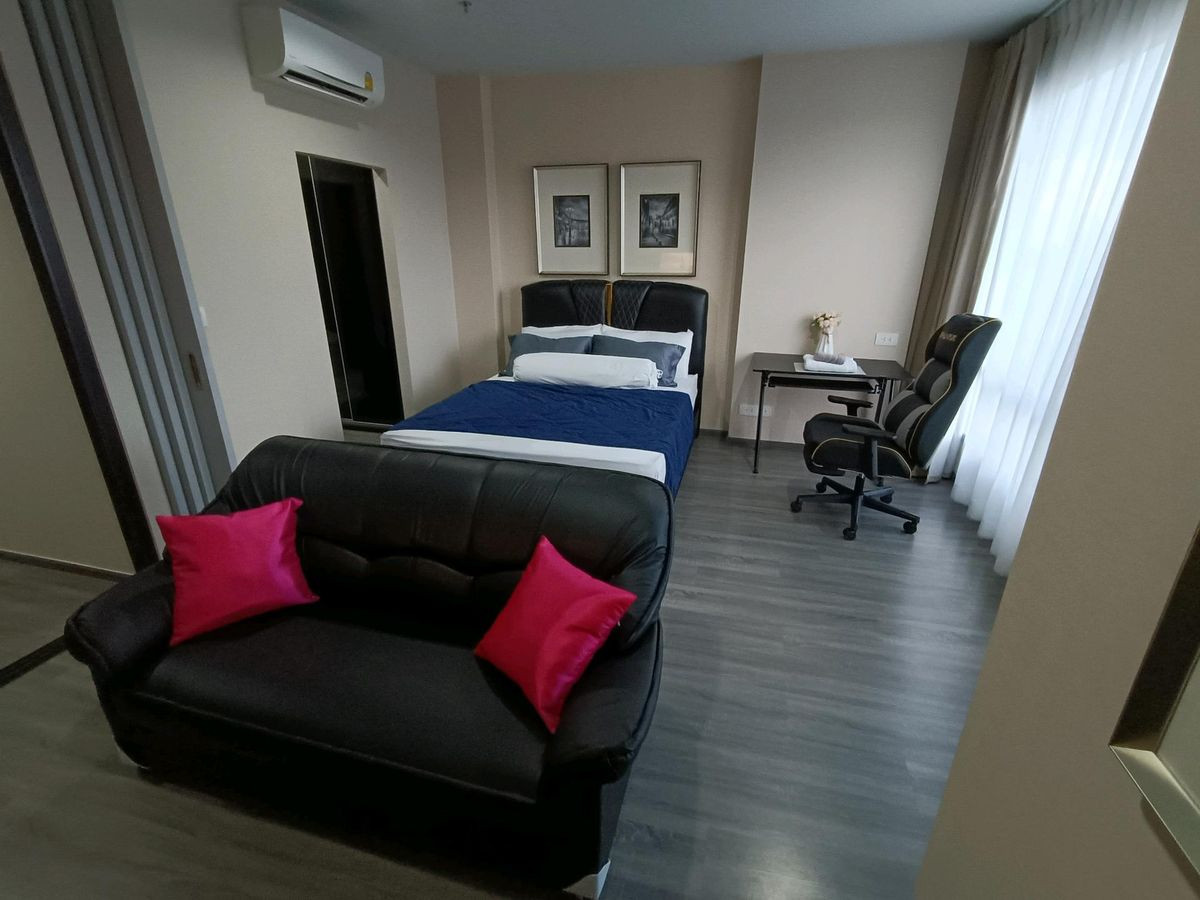 คอนโดราชเทวี พญาไท : Ideo Mobi Rangnam【𝐒𝐄𝐋𝐋 & 𝐑𝐄𝐍𝐓】🔥มู้ดเท่แบบเมืองใหญ่ เฟอร์ลายสโตนตัดโทนน้ำตาลเข้ม ได้อารมณ์โมเดิร์นพรีเมียม🔥 ติดต่อไลน์ไอดี: @hacondo