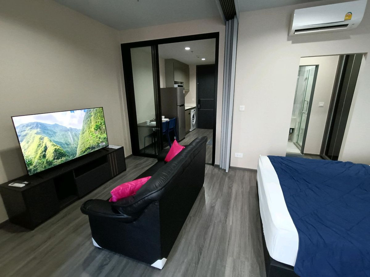 ขายคอนโดราชเทวี พญาไท : Ideo Mobi Rangnam【𝐒𝐄𝐋𝐋 & 𝐑𝐄𝐍𝐓】🔥มู้ดเท่แบบเมืองใหญ่ เฟอร์ลายสโตนตัดโทนน้ำตาลเข้ม ได้อารมณ์โมเดิร์นพรีเมียม🔥 ติดต่อไลน์ไอดี: @hacondo