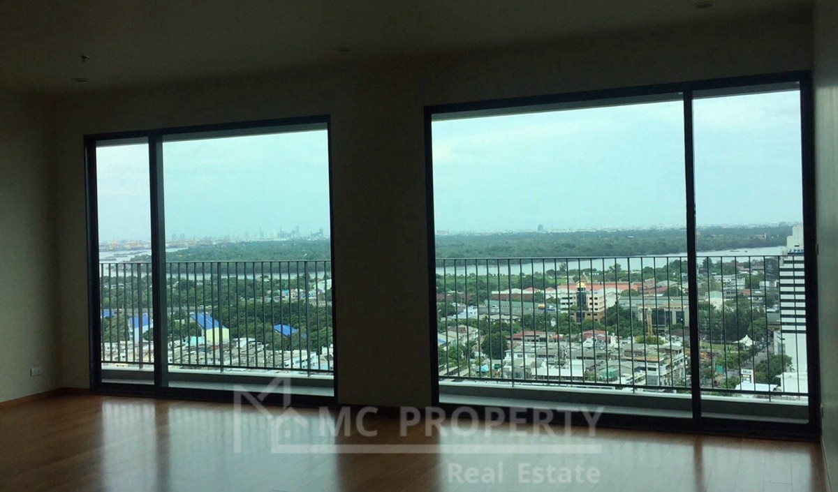 ให้เช่าคอนโดพระราม 3 สาธุประดิษฐ์ : Super Rare‼️The Parco 2 ห้องนอน 122ตรม พาโนรามา วิวแม่น้ำ ให้เช่าเพียง 65,000 สนใจติดต่อ 0816878954