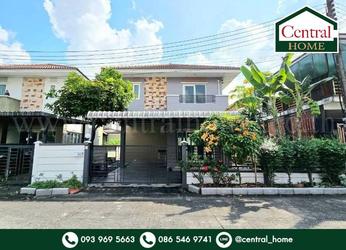 ขายปทุมธานี รังสิต ธรรมศาสตร์ : บ้านแฝด ธาราวิลล์ รังสิต - คลอง 5 ถูกที่สุดในโครงการ