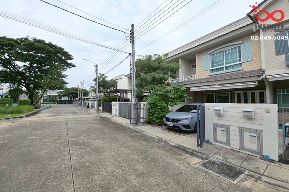 For RentTownhomeSamut Prakan,Samrong : Townhouse for rent, 2 floors, 18 sq m, Indy 2, Bangna, Km. 7, Bang Phli, Samut Prakan.