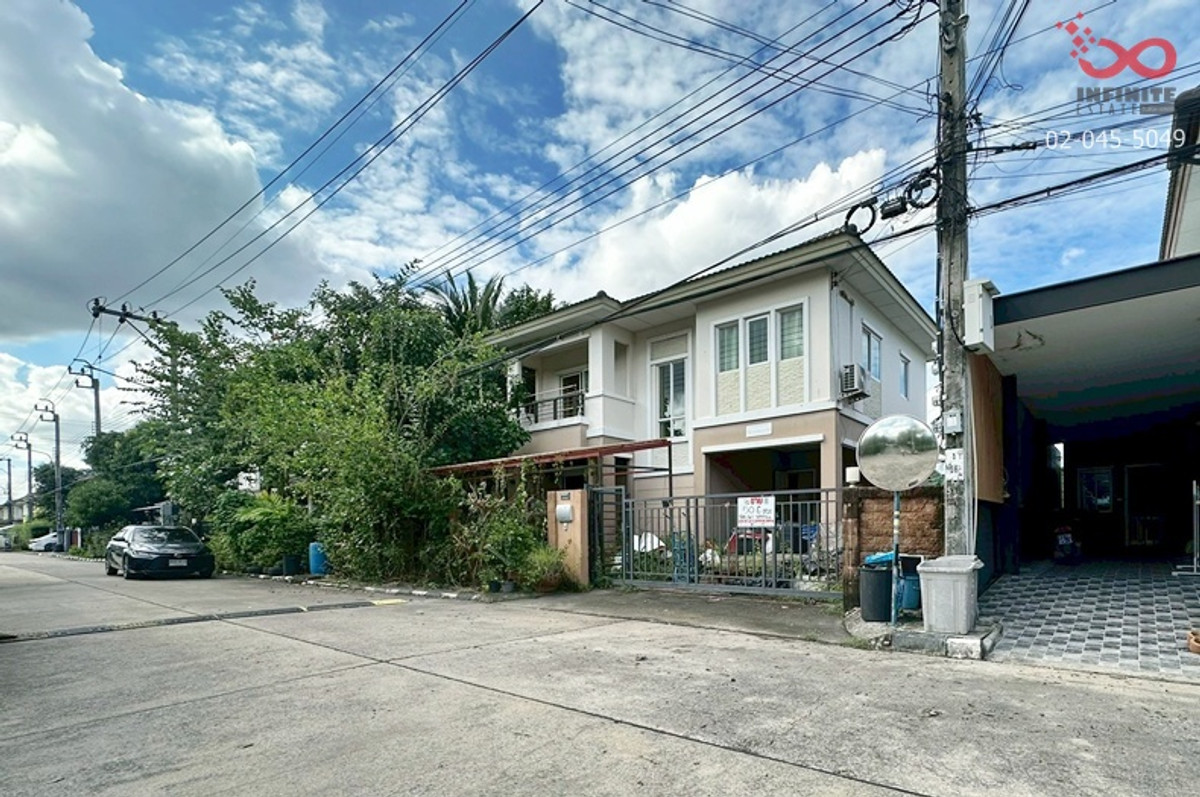 For SaleHouseLadkrabang, Suwannaphum Airport : 2-storey detached house for sale, 50 sq m., The Plant. Rama 9-Wongwaen 1 Near the project park