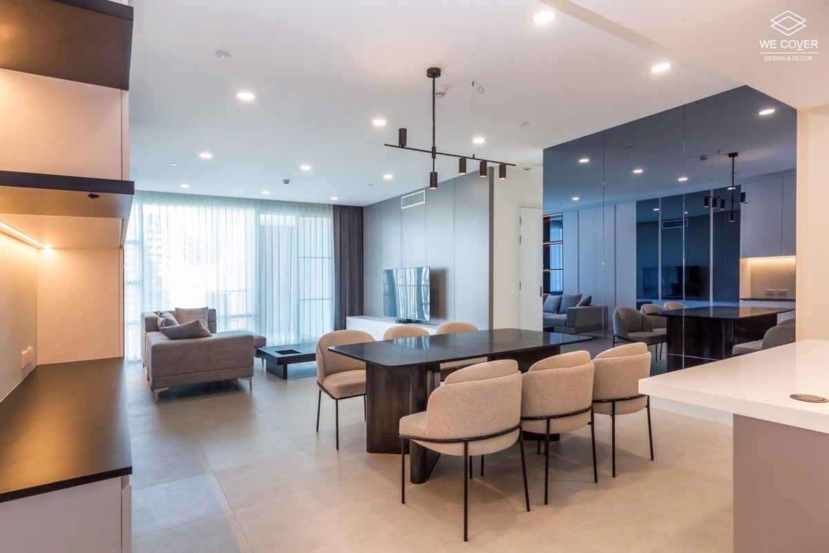 For RentCondoSukhumvit, Asoke, Thonglor : 📢👇 Fullerton located on the main street near BTS, unblocked view, fully furnished 