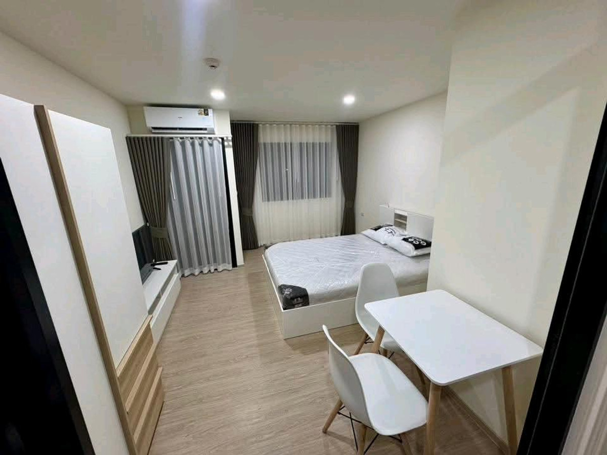 ให้เช่าคอนโดมีนบุรี-ร่มเกล้า : ✨ ทำเลดี 🏬 ใกล้ร้านสะดวกซื้อ และตลาด 🚌 เดินทางสะดวก ใกล้รถโดยสารและ BTS มี 2 ห้องให้เลือก