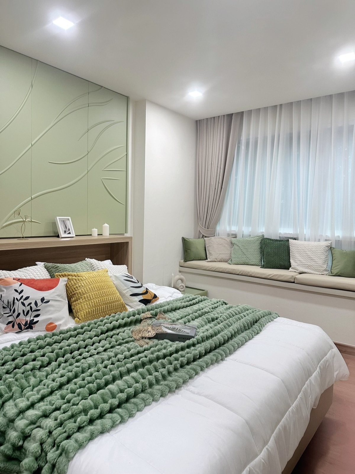 For SaleCondoLadprao101, Happy Land, The Mall Bang Kapi : K-6627 Condo, newly decorated, near BTS Lat Phrao 101, ready to move in, Happy Lat Phrao 101