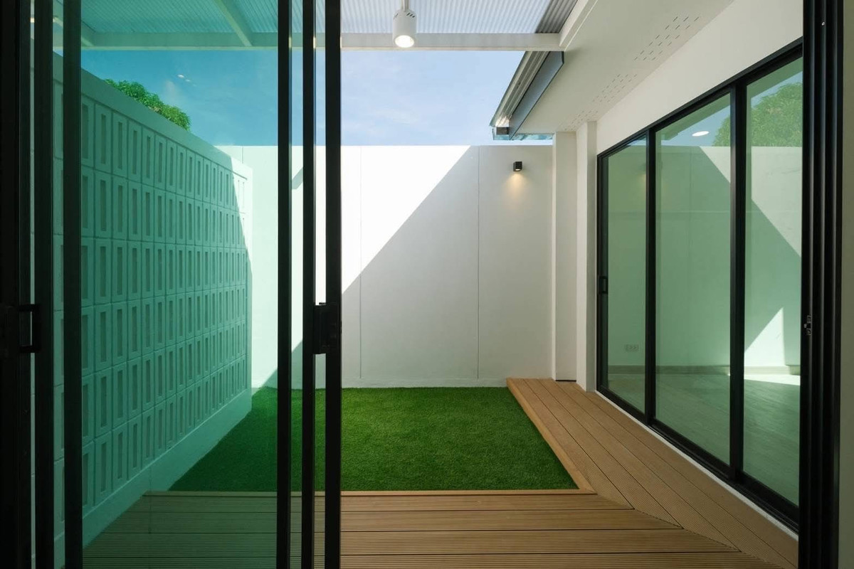 For SaleHouseOnnut, Udomsuk : K-6622 for sale!! Single house, convenient travel, can enter and exit in many ways, Seri Village, On Nut 70, newly renovated.