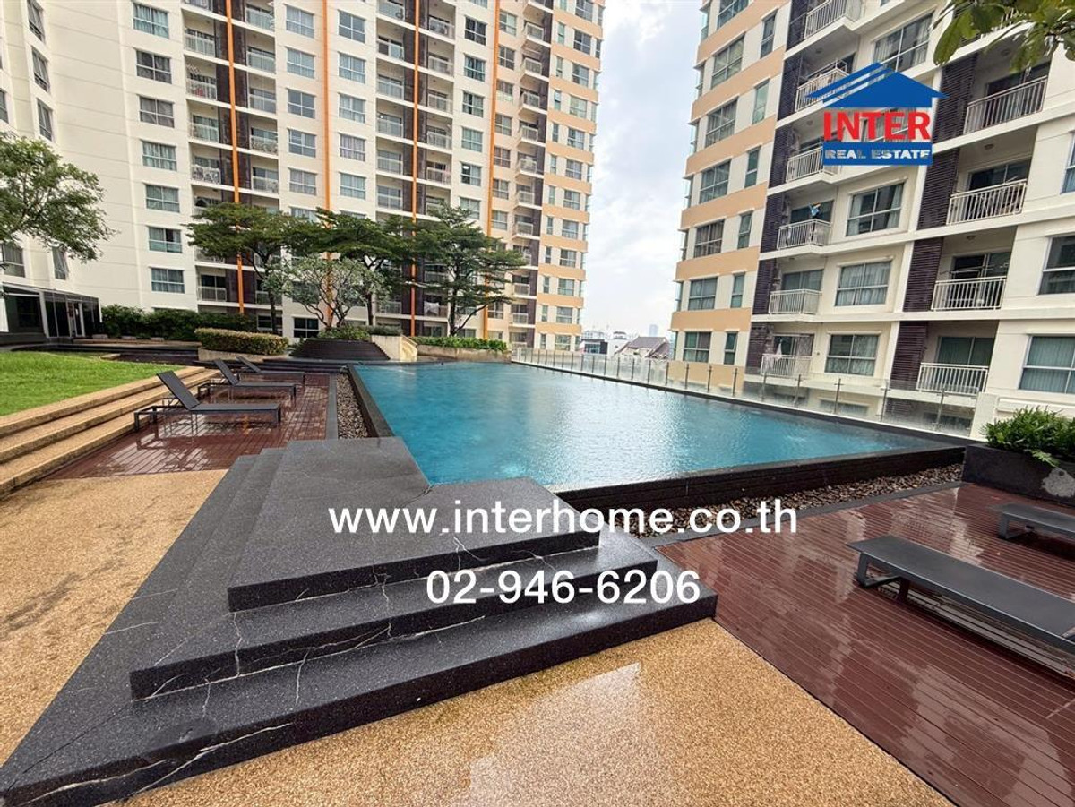 For SaleCondoOnnut, Udomsuk : Condominium 47.6 sq m. S&S Sukhumvit, Soi Sukhumvit 101/1, Sukhumvit Road, Bangna District, Bangkok.