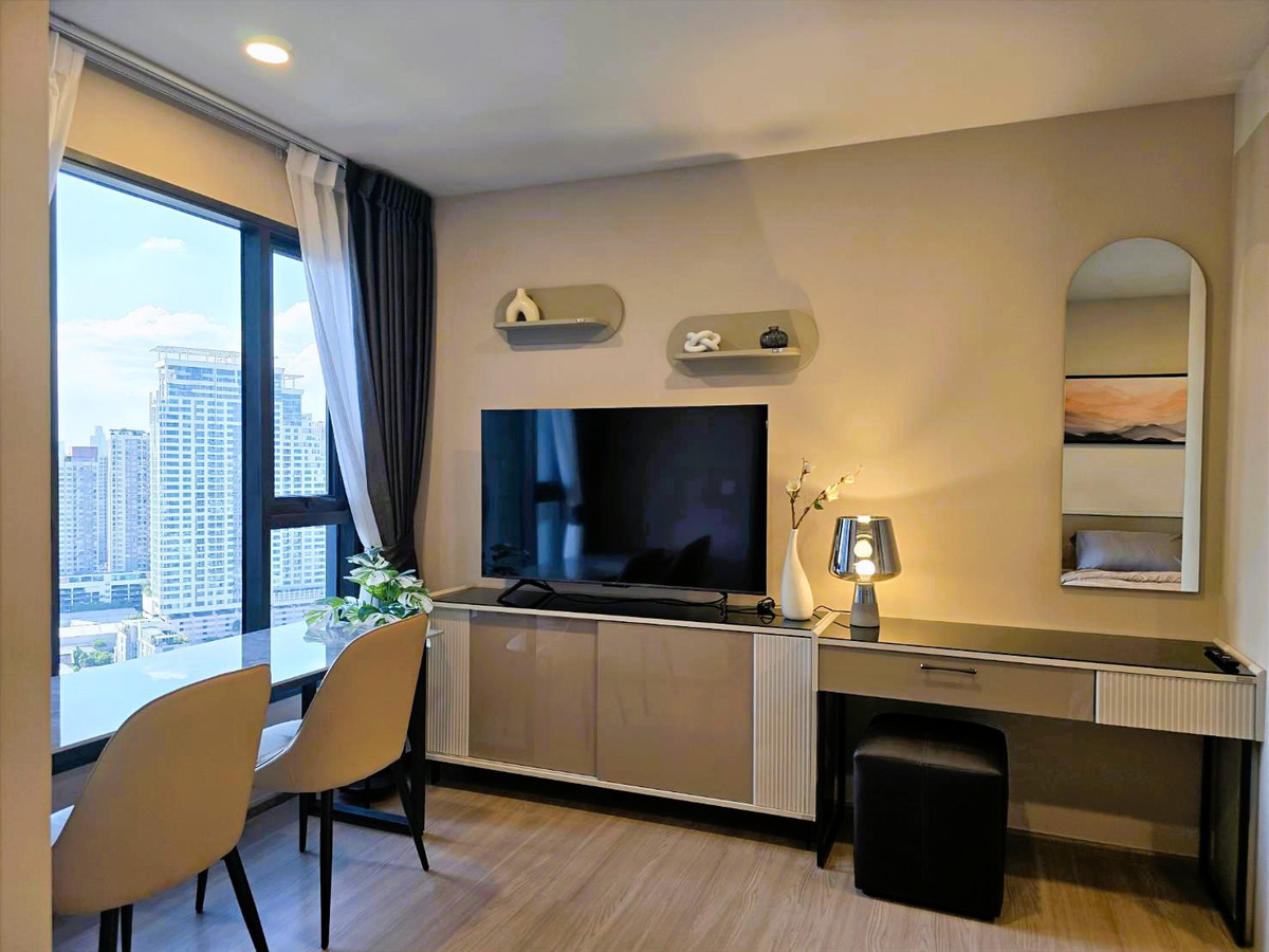 For RentCondoKhlongtoei, Kluaynamthai : **For rent//Condo Aspire Sukhumvit – Rama 4 -1 Bed 1bath, fully furnished, new room, only 16,000 baht/month, 26th floor, beautiful view (Fully furnished), size 27 sqm.