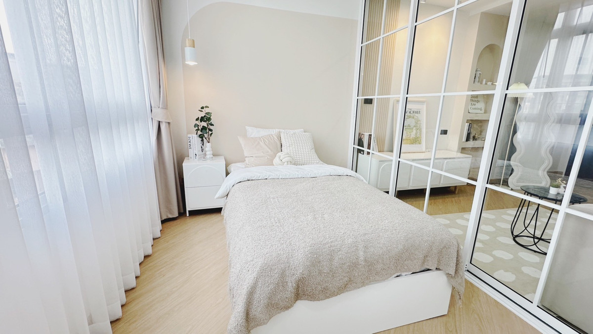 ขายคอนโดรามคำแหง หัวหมาก : ขาย Fak Khao Pode ฝักข้าวโพด ห้องสวย เฟอร์ครบ พร้อมเข้าอยู่