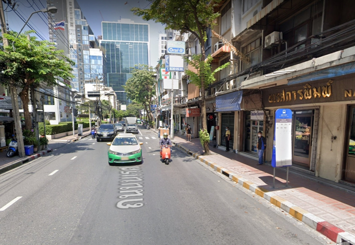 ขายอาคารพาณิชย์สาทร นราธิวาส : ใกล้ MRT สามย่าน  ตึกแถว 4 ชั้น ใกล้ตึกออฟฟิศ