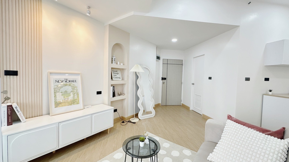 ขายคอนโดรามคำแหง หัวหมาก : ขาย Fak Khao Pode ฝักข้าวโพด ห้องสวย เฟอร์ครบ พร้อมเข้าอยู่