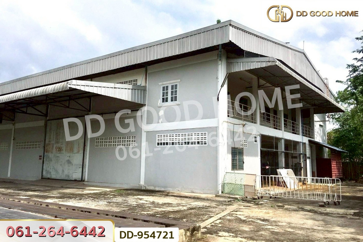 For SaleWarehousePhitsanulok : DD-954721 Warehouse with office, 2 rai, 200 sq wah, Phitsanulok, near Samo Khae Subdistrict Administrative Organization