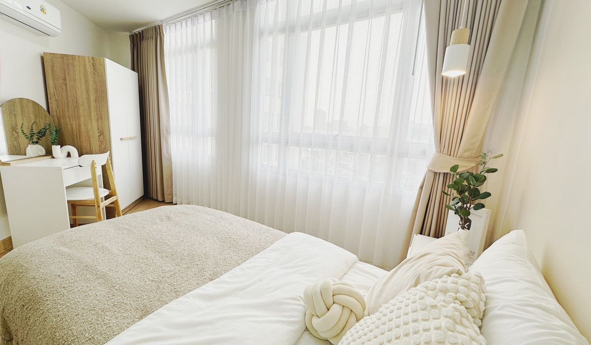 ขายคอนโดรามคำแหง หัวหมาก : ขาย Fak Khao Pode ฝักข้าวโพด ห้องสวย เฟอร์ครบ พร้อมเข้าอยู่